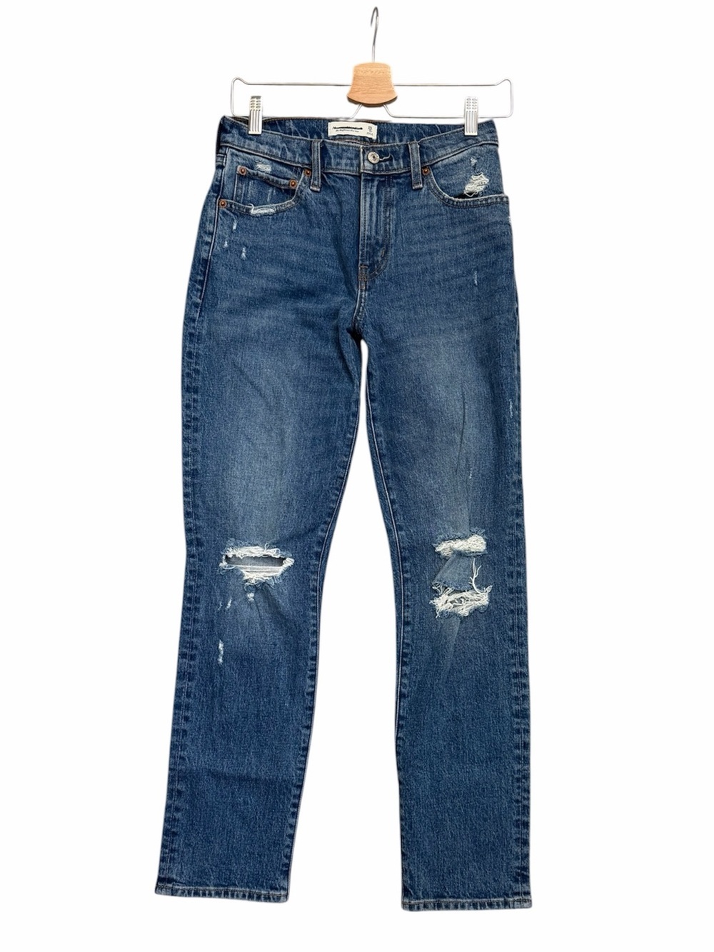 Abercrombie & Fitch Mid Rise Boyfriend Jeans Size 25/0R